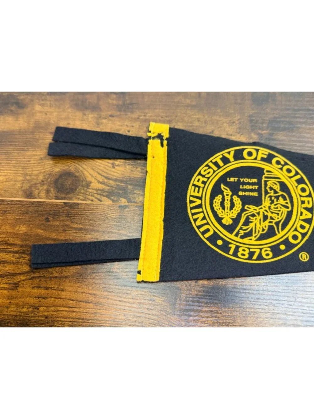 University Of Colorado Colorado Springs Pennant Vintage Collegiate Memorabilia